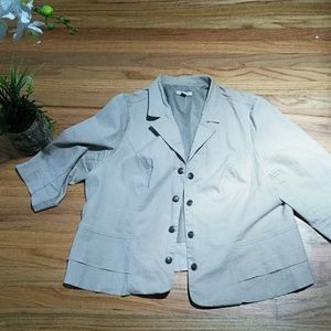 Women's beige Blazer 3X